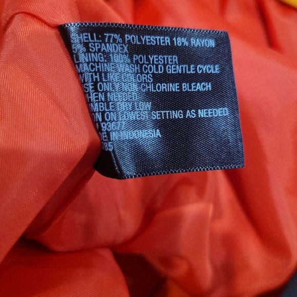 WORTHINGTON Orange A-line Skirt SIZE 12- NWOT - Picture 10 of 10